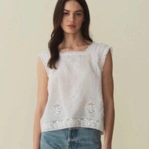 Doen Carlow Top in Salt Size Small